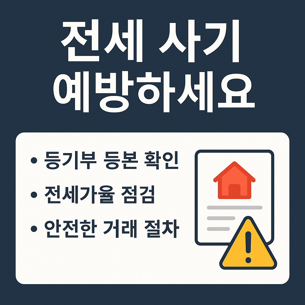 전세 사기 예방 방법을 소개하는 썸네일