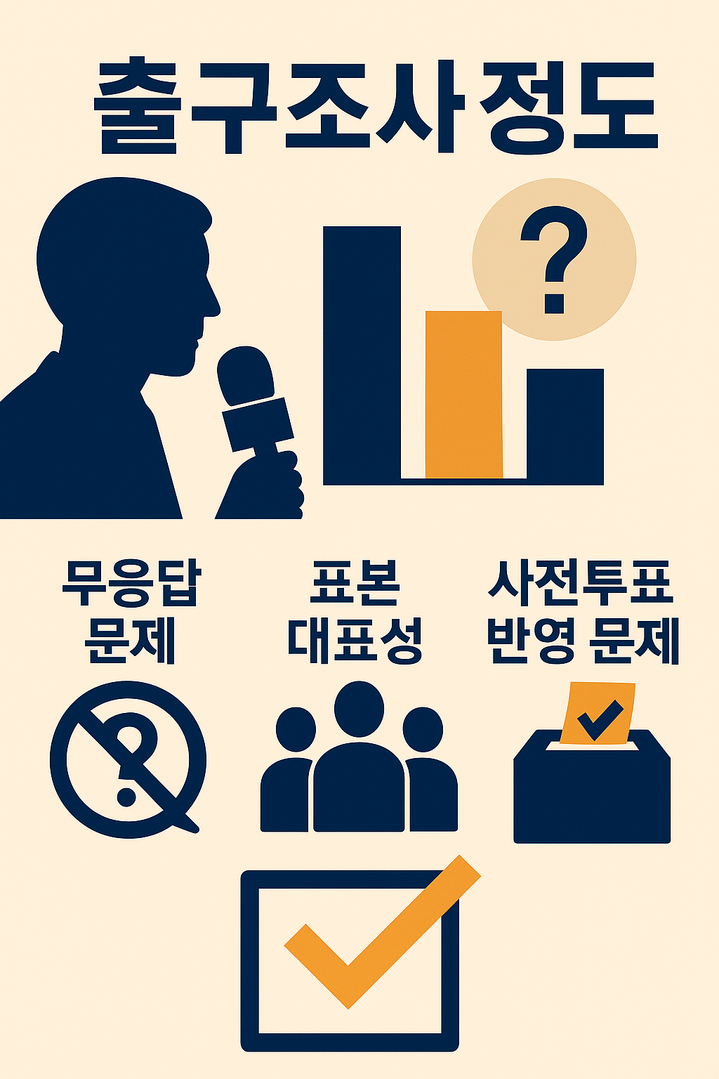 출구조사 정확도와 관련된 문제